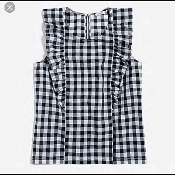 J. Crew Tops - J. Crew Ruffle Tank Top